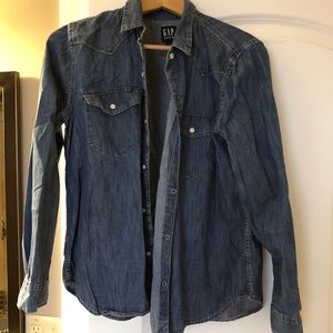 Gap denim shirt